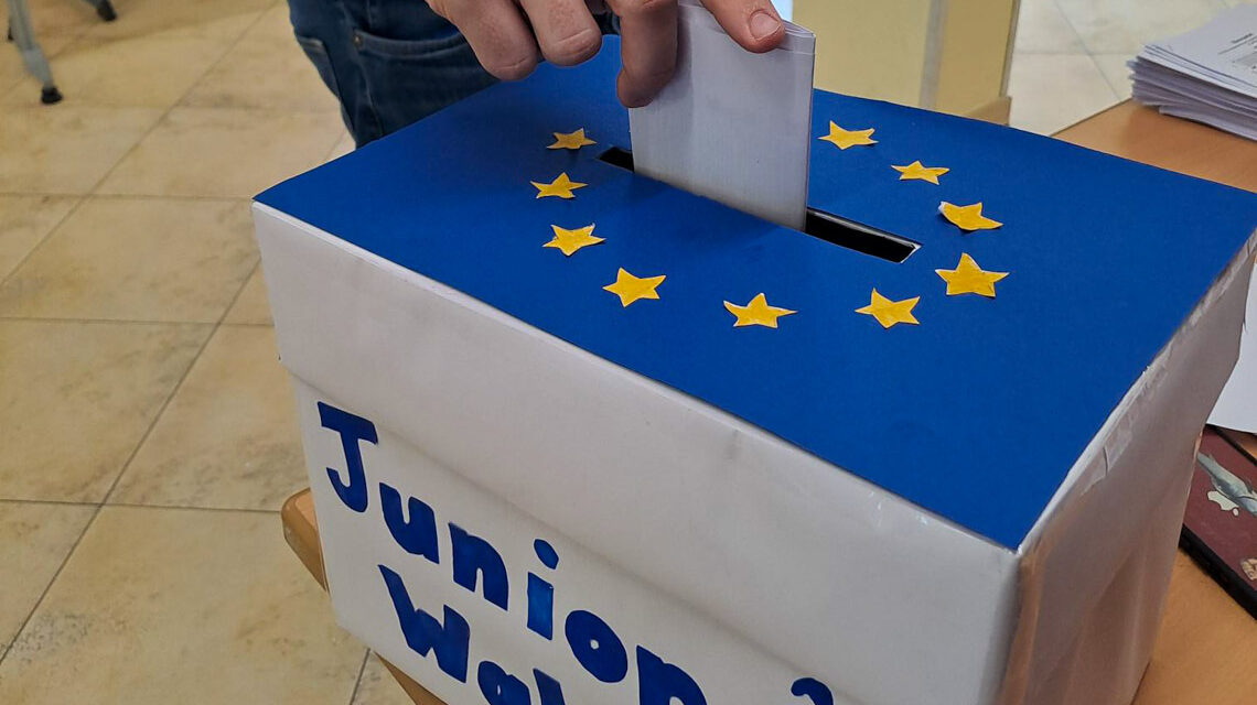 Junior Wahl an der Obermayr Europa-Schule