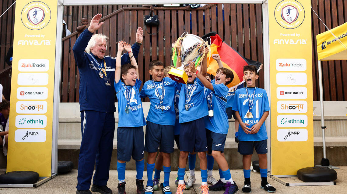 Schüler der U13 beim World School Football Cup