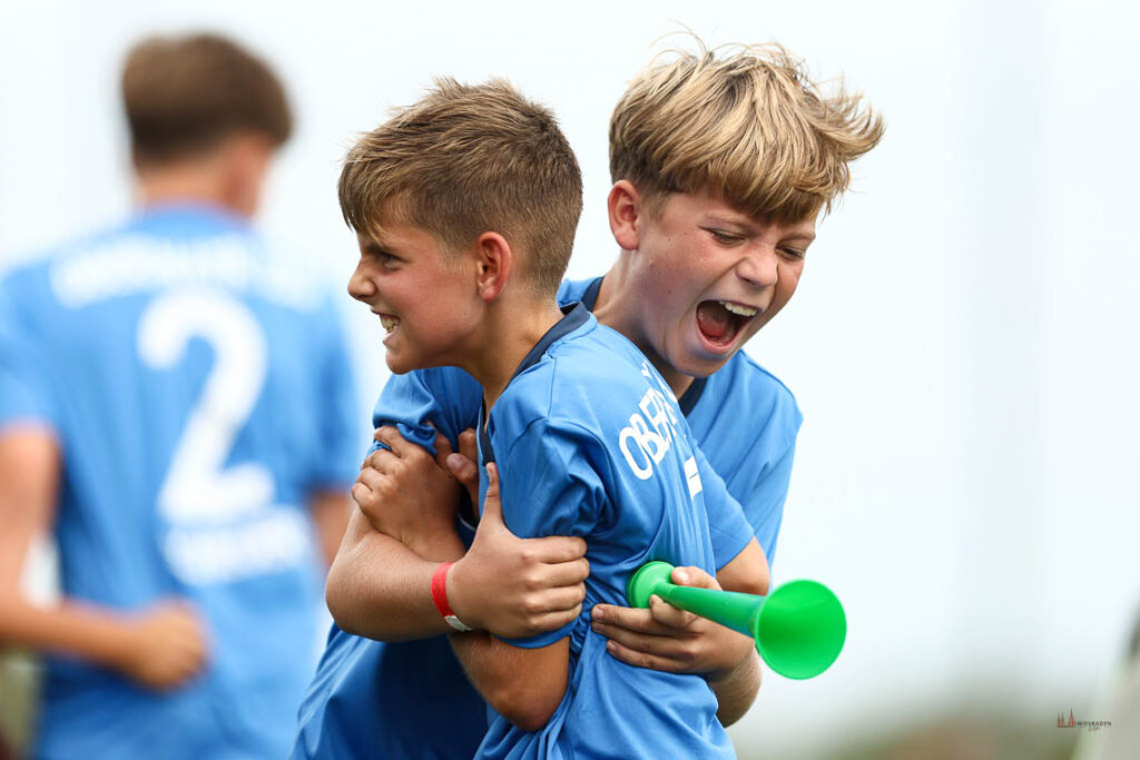 Schüler der U13 beim World School Football Cup