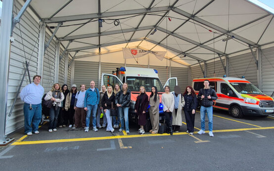 Sozialassistenz zu Besuch bei den Maltesern