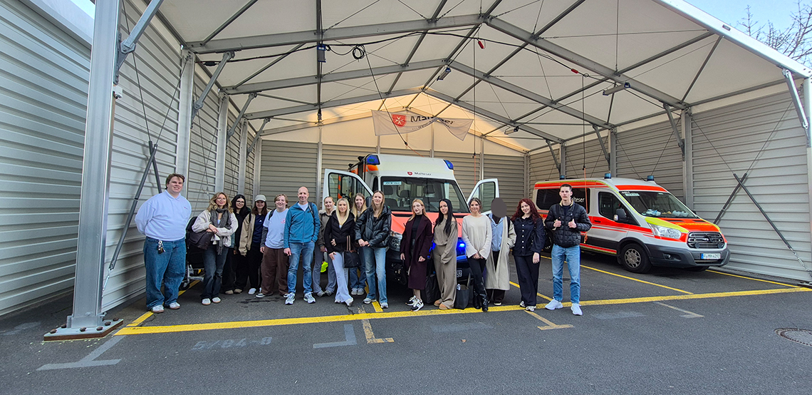 Sozialassistenz zu Besuch bei den Maltesern