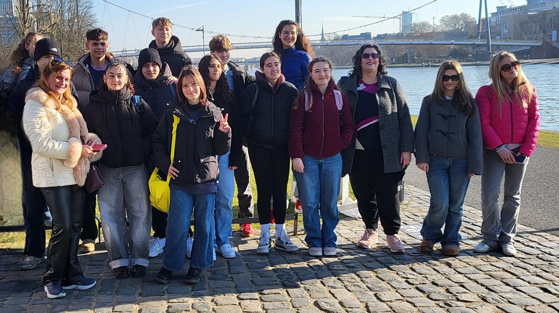 Griechische Schüler zu Gast in Schwalbach