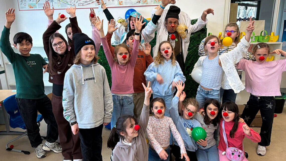 Charity AG im Dienste der Clowndoktoren, tolle Kooperation.
