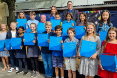 Einschulung der Erstklässler und Fünftklässler an der Obermayr International School Schwalbach