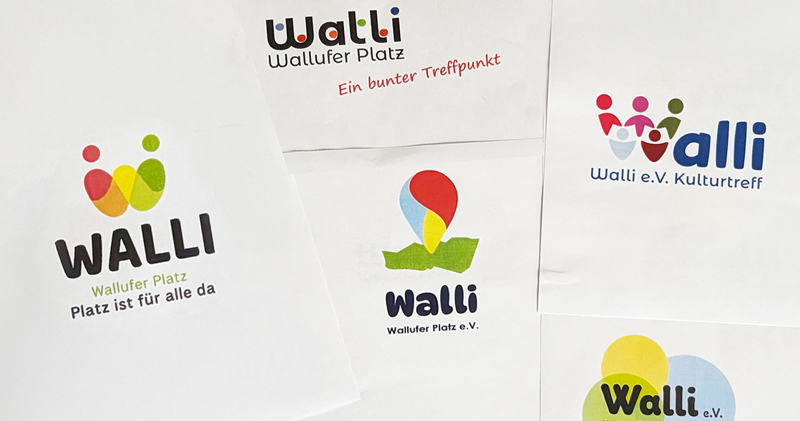 Logos für den Wallufer Platz.