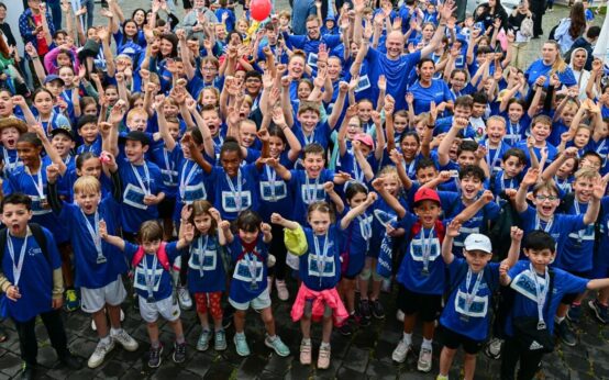 Schüler und Schülerinnen der Obermayr Europa-Schule