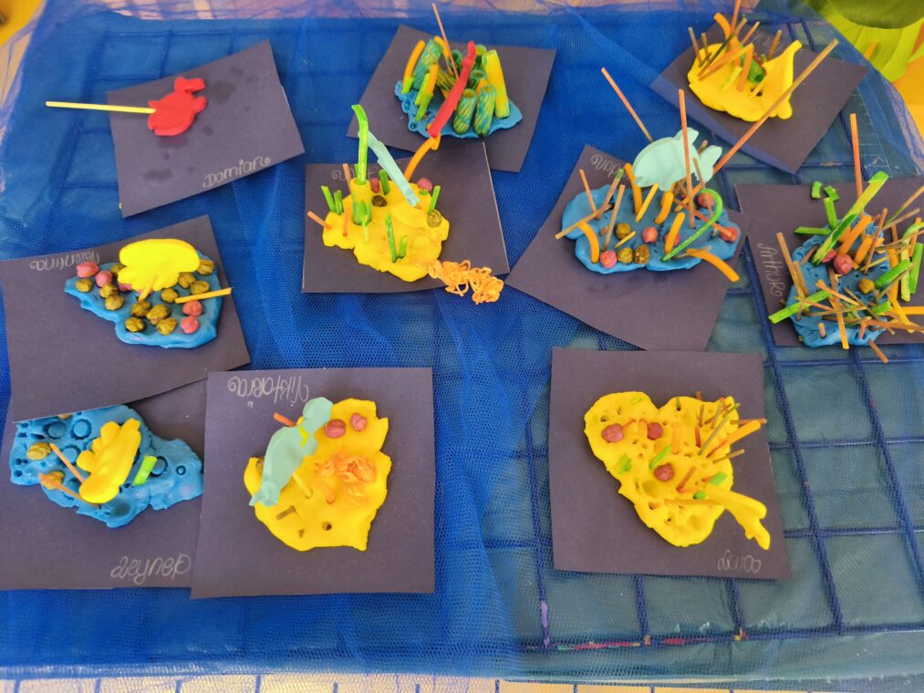 Projektwochen "What lives under the sea?"